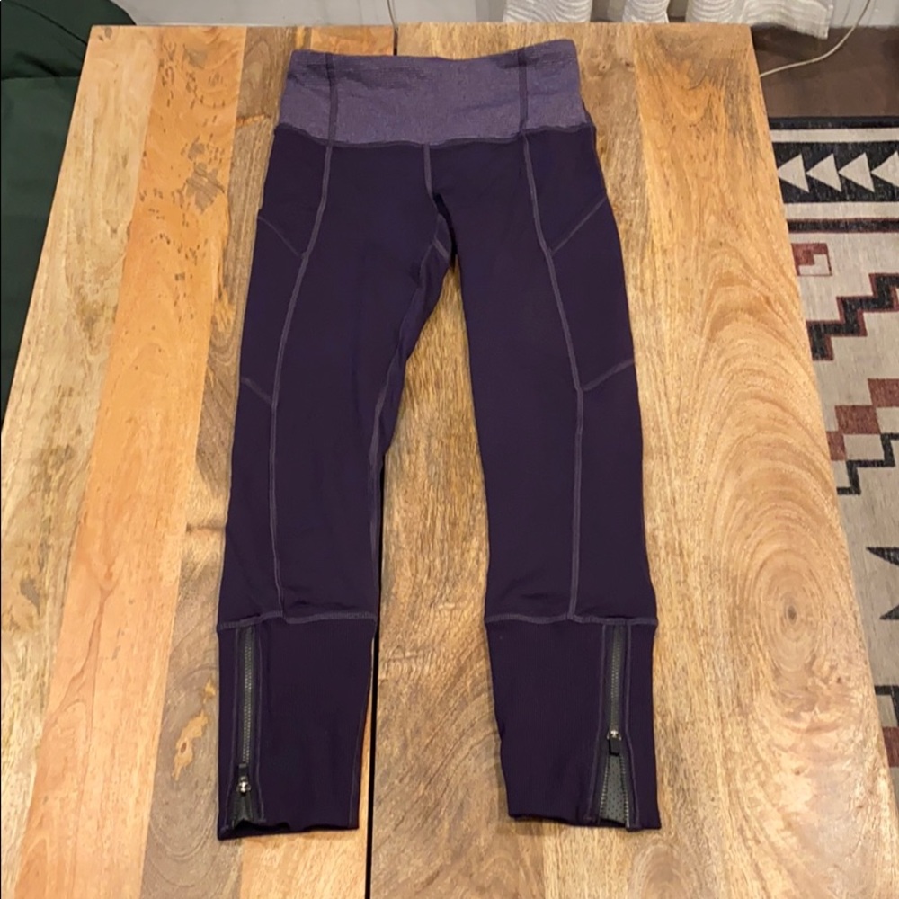 Lululemon 3/4 running pant size 2